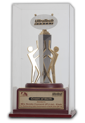 Crown of North <br>For 'Outstanding Sales Performance' in North Zone (2009 - 10)