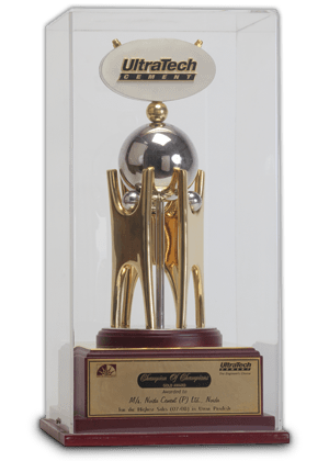 Champion of Champions
Gold Award <br>For achieving 'Highest Sales' in Uttar Pradesh (2007 - 08)